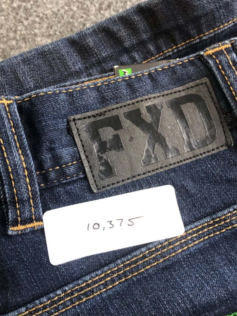 FXD WD-1 Jeans Adult 28x32 Blue Work Denim Pants Regular Fit Reinforced Workwear - Picture 15 of 15